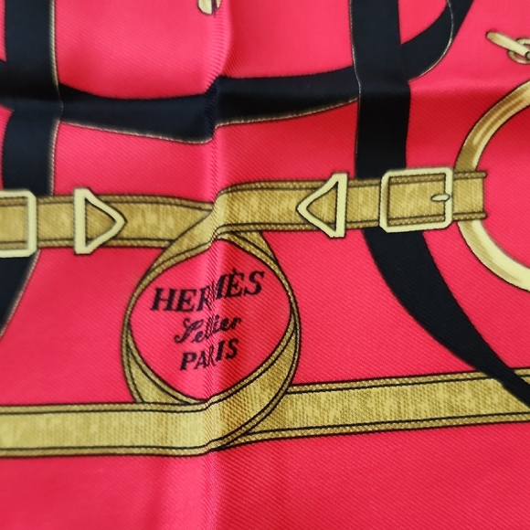 Hermes Silk Scarf, Eperon d'Or - Picture 3 of 11